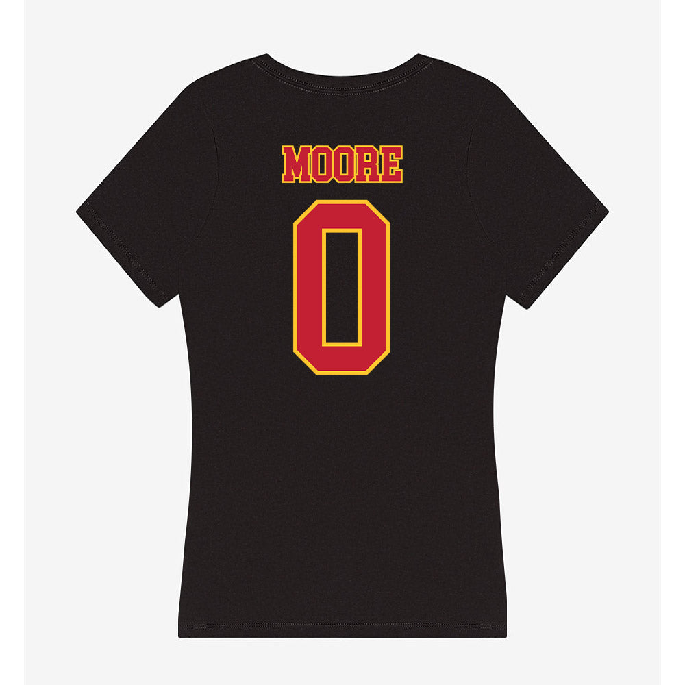 Ferris State - NCAA Women's Soccer : Bella Moore - Women's V-Neck T-Shirt-1