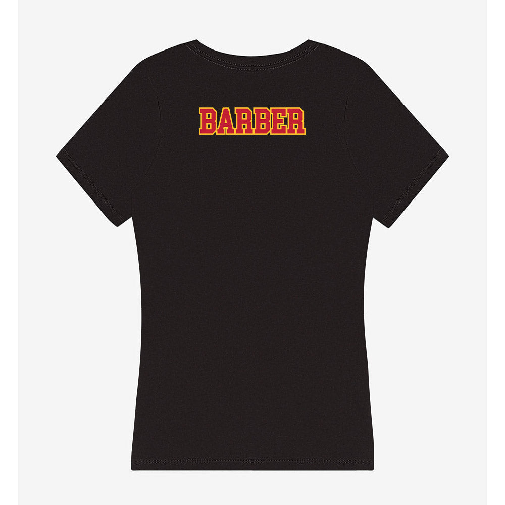 Ferris State - NCAA Women's Track & Field : Kenna Barber - Women's V-Neck T-Shirt-1