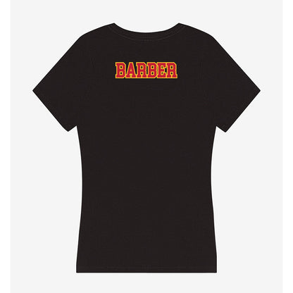 Ferris State - NCAA Women's Track & Field : Kenna Barber - Women's V-Neck T-Shirt-1