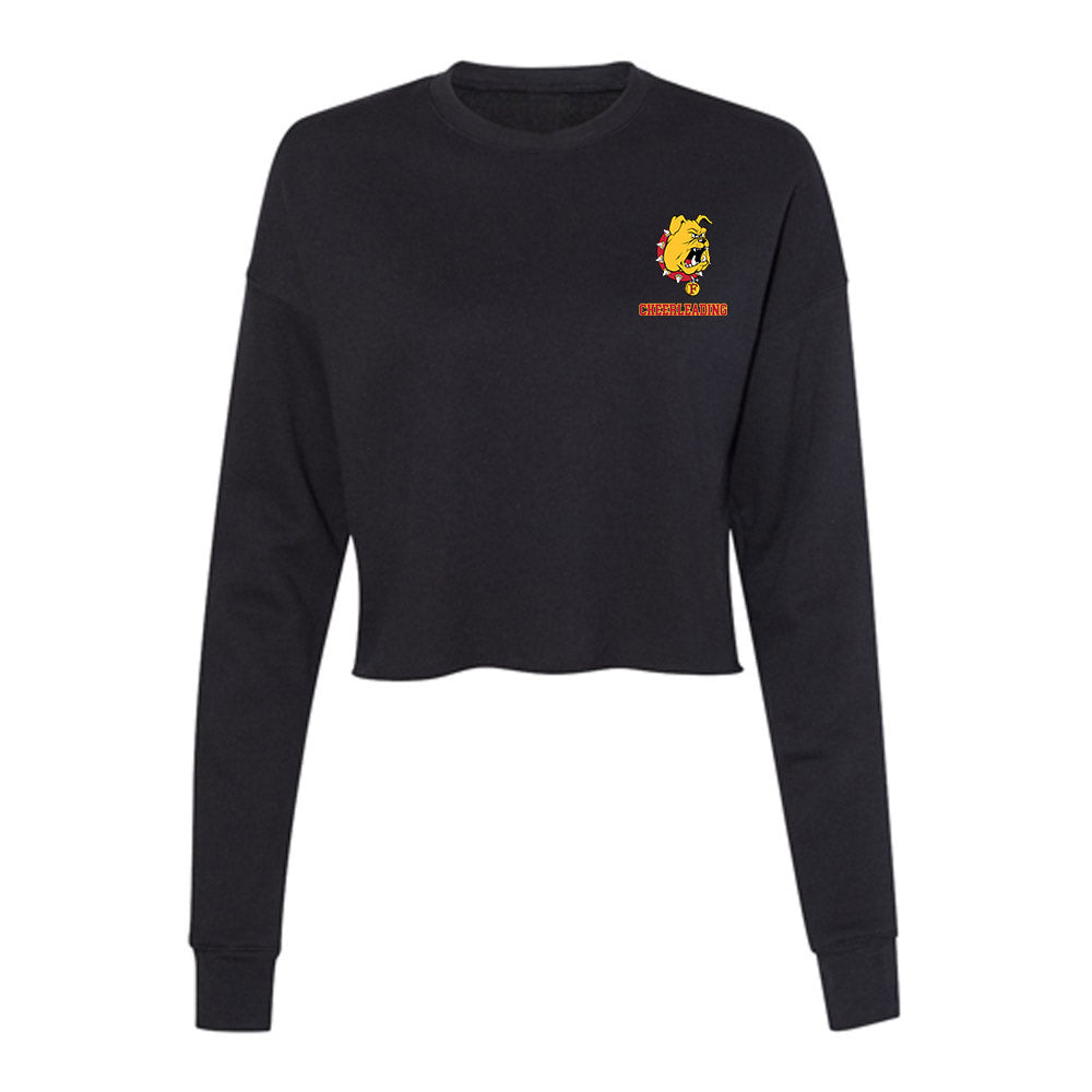 Ferris State - NCAA Cheerleading : Alana Henderson - Women's Cropped Crew Fleece-0