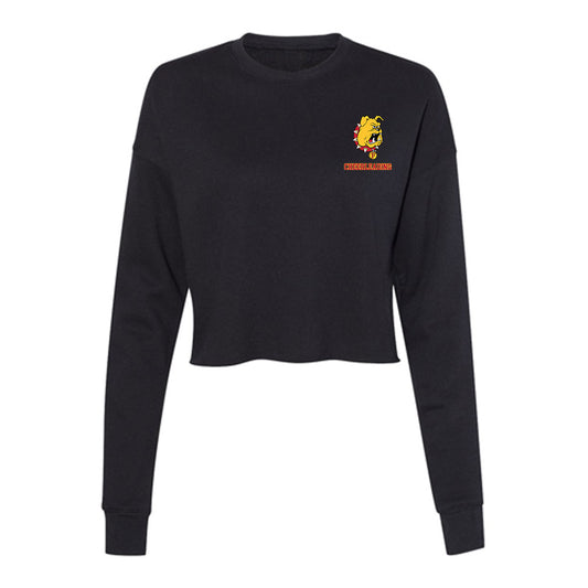 Ferris State - NCAA Cheerleading : Emily Stimac - Women's Cropped Crew Fleece-0
