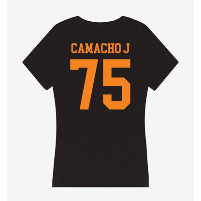 UTEP - NCAA Football : Juan Camacho J - Women's V-Neck T-Shirt-1