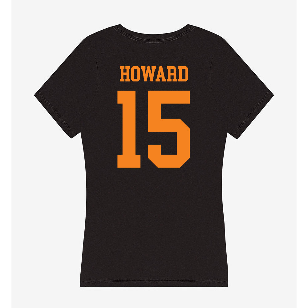 UTEP - NCAA Football : Donavan Howard - Women's V-Neck T-Shirt-1