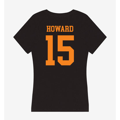UTEP - NCAA Football : Donavan Howard - Women's V-Neck T-Shirt-1