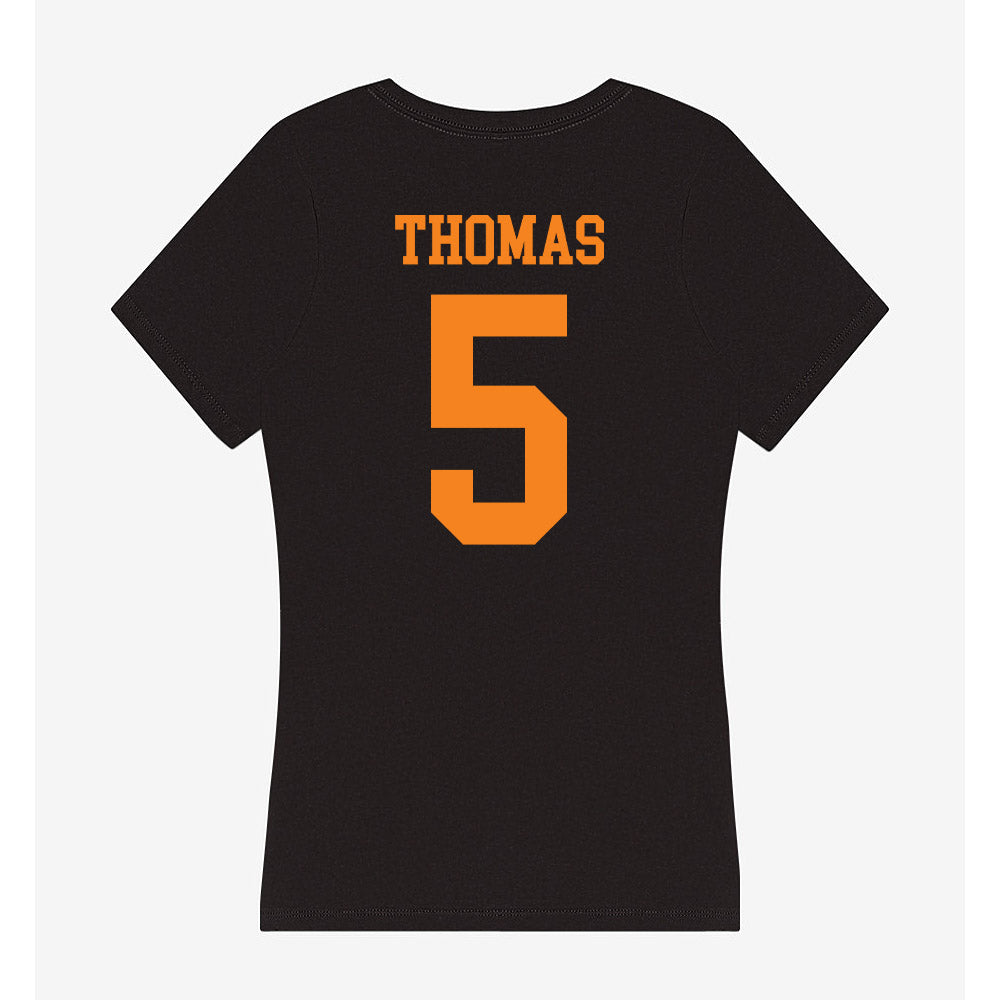 UTEP - NCAA Football : Kam Thomas - Women's V-Neck T-Shirt-1