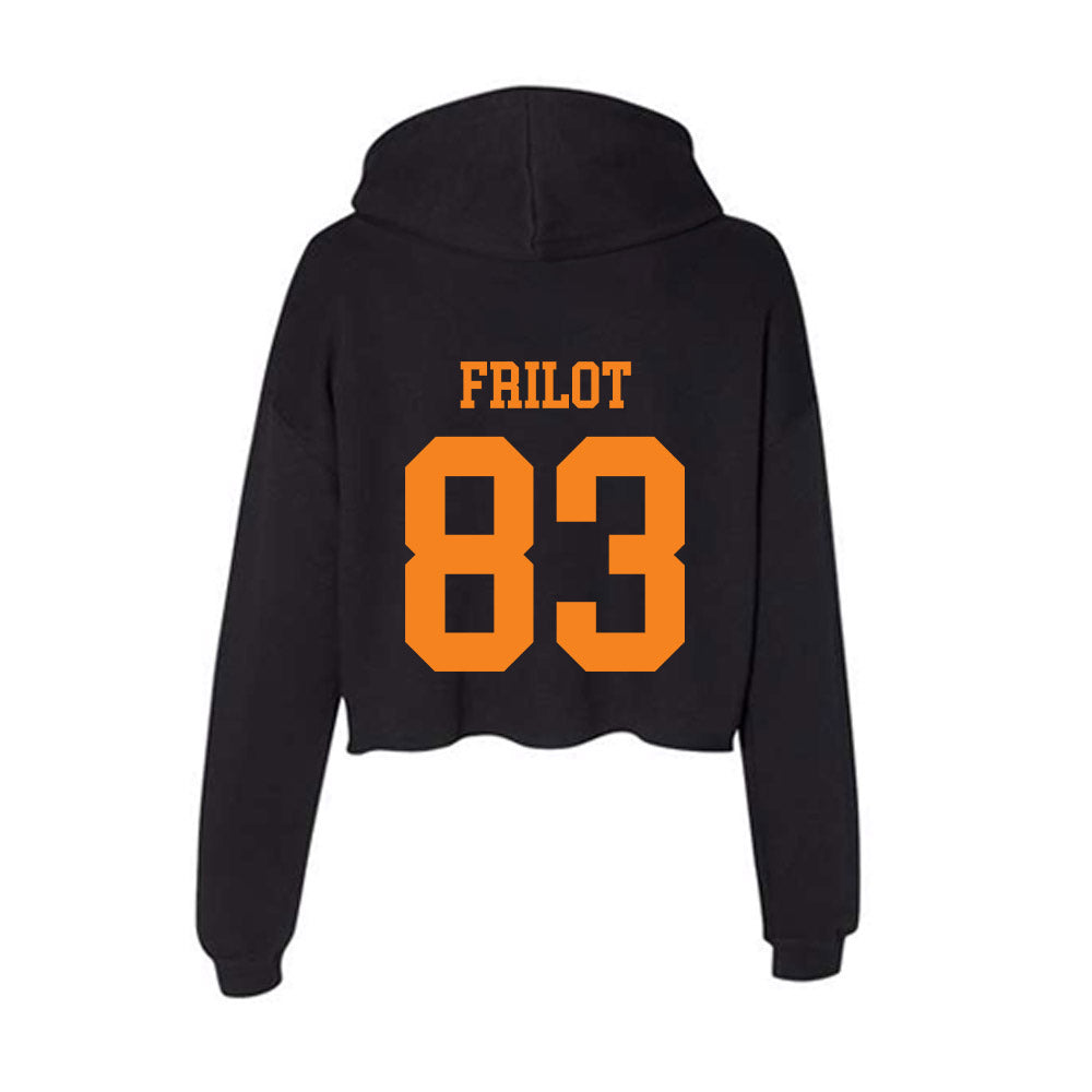 UTEP - NCAA Football : Jamal Frilot - Women's Crop Fleece Hooded Sweatshirt-1