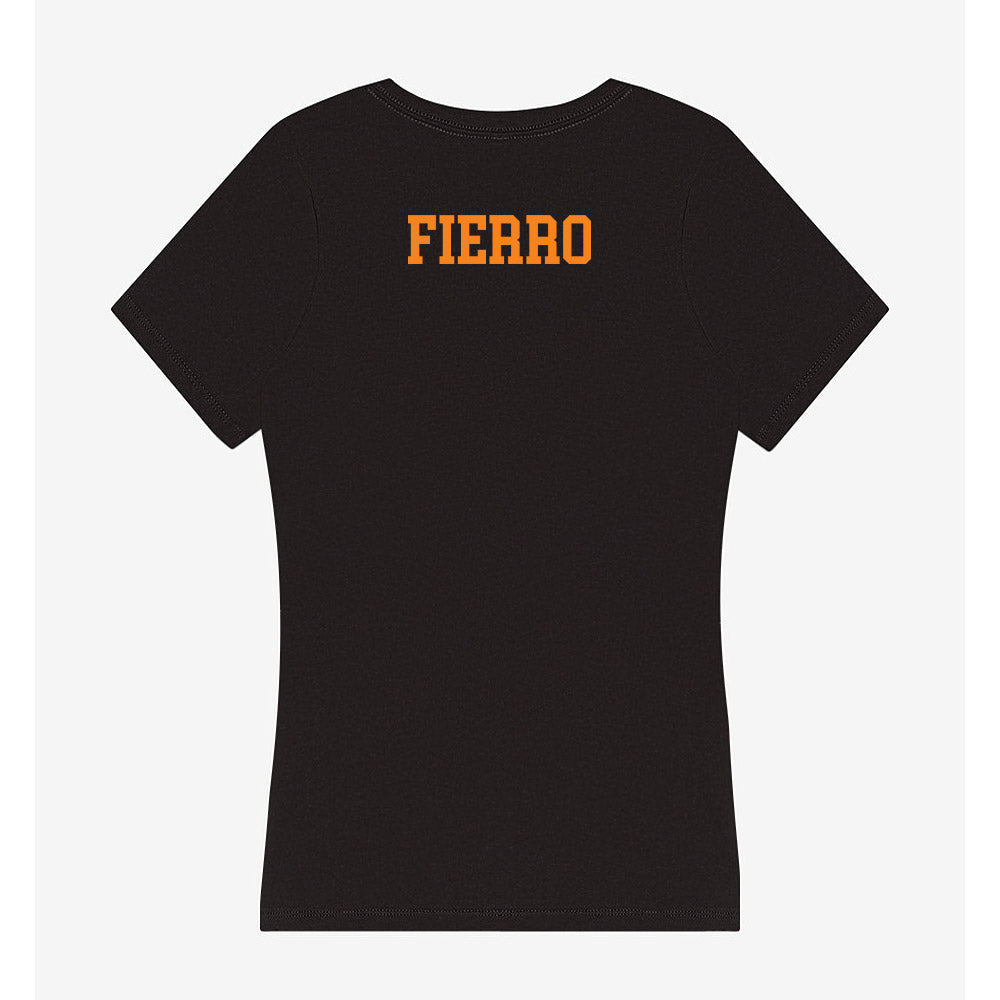 UTEP - NCAA Women's Track & Field : Lizbeth Fierro - Women's V-Neck T-Shirt-1