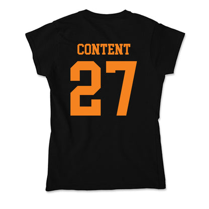 UTEP - NCAA Football : Justin Content - Soft Style Women’s T-Shirt-1