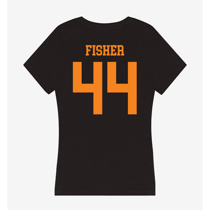UTEP - NCAA Football : Oryend Fisher - Women's V-Neck T-Shirt-1