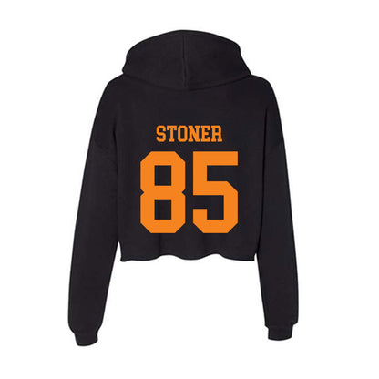 UTEP - NCAA Football : Jackson Stoner - Women's Crop Fleece Hoodie-1