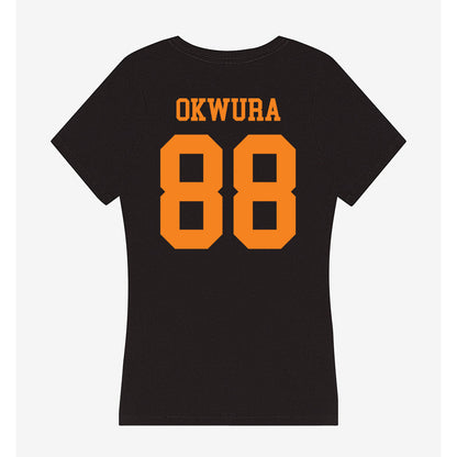 UTEP - NCAA Football : Benny Okwura - Women's V-Neck T-Shirt-1
