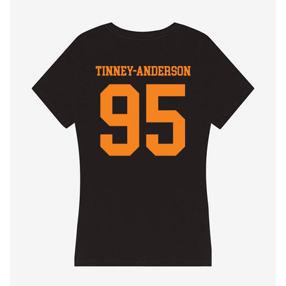 UTEP - NCAA Football : DAdrian Tinney-Anderson - Women's V-Neck T-Shirt-1