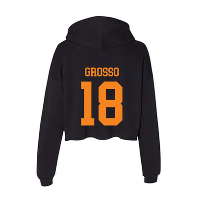 UTEP - NCAA Women's Soccer : Ava Grosso - Women's Crop Fleece Hoodie-1