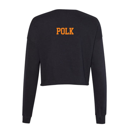 UTEP - NCAA Men's Track & Field : Mathew Polk - Women's Cropped Crew Fleece-1