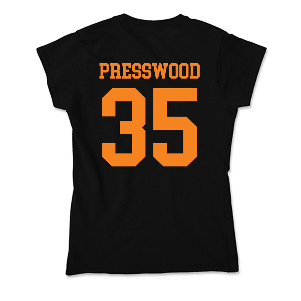 UTEP - NCAA Softball : Ryann Presswood - Soft Style Women’s T-Shirt-1