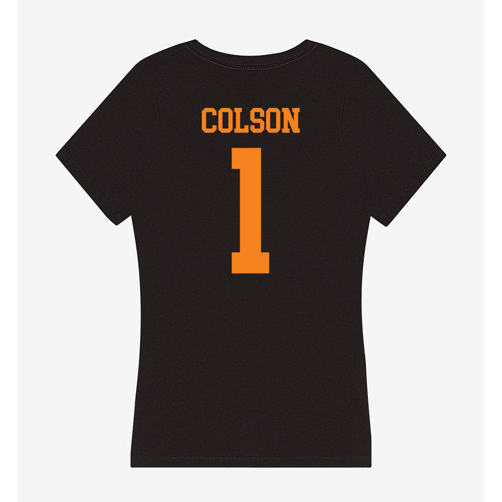 UTEP - NCAA Football : Elliott Colson - Women's V-Neck T-Shirt-1
