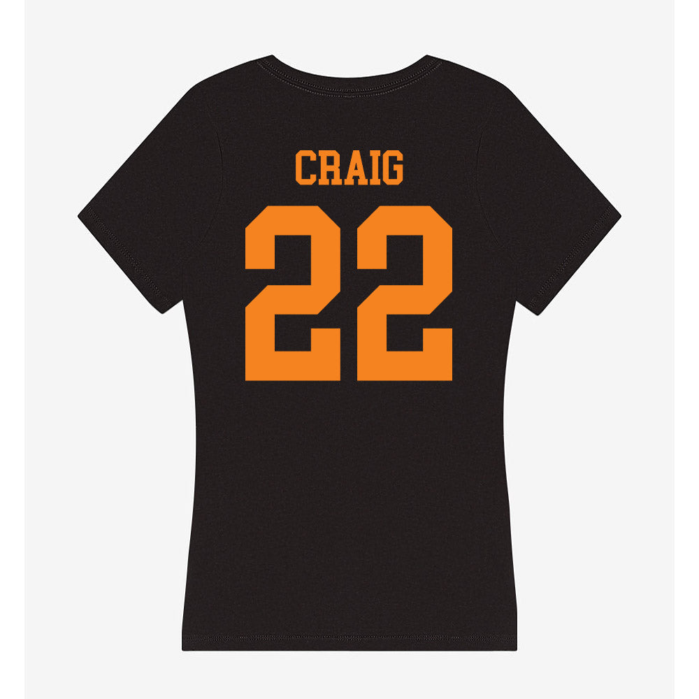 UTEP - NCAA Softball : Kimber Craig - Women's V-Neck T-Shirt-1