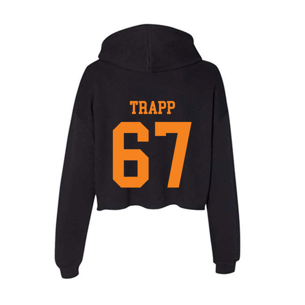 UTEP - NCAA Football : Jayden Trapp - Women's Crop Fleece Hooded Sweatshirt-1