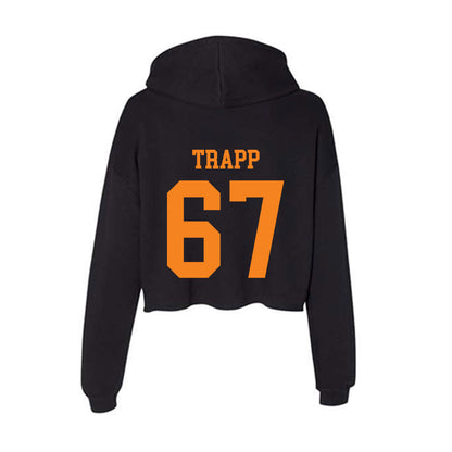 UTEP - NCAA Football : Jayden Trapp - Women's Crop Fleece Hooded Sweatshirt-1