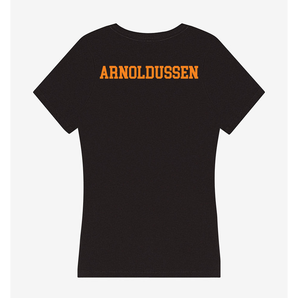 UTEP - NCAA Men's Track & Field : Malin Arnoldussen - Women's V-Neck T-Shirt-1