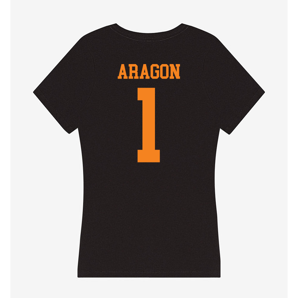 UTEP - NCAA Softball : Johnna Aragon - Women's V-Neck T-Shirt-1