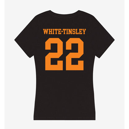 UTEP - NCAA Football : Kane White-Tinsley - Women's V-Neck T-Shirt-1