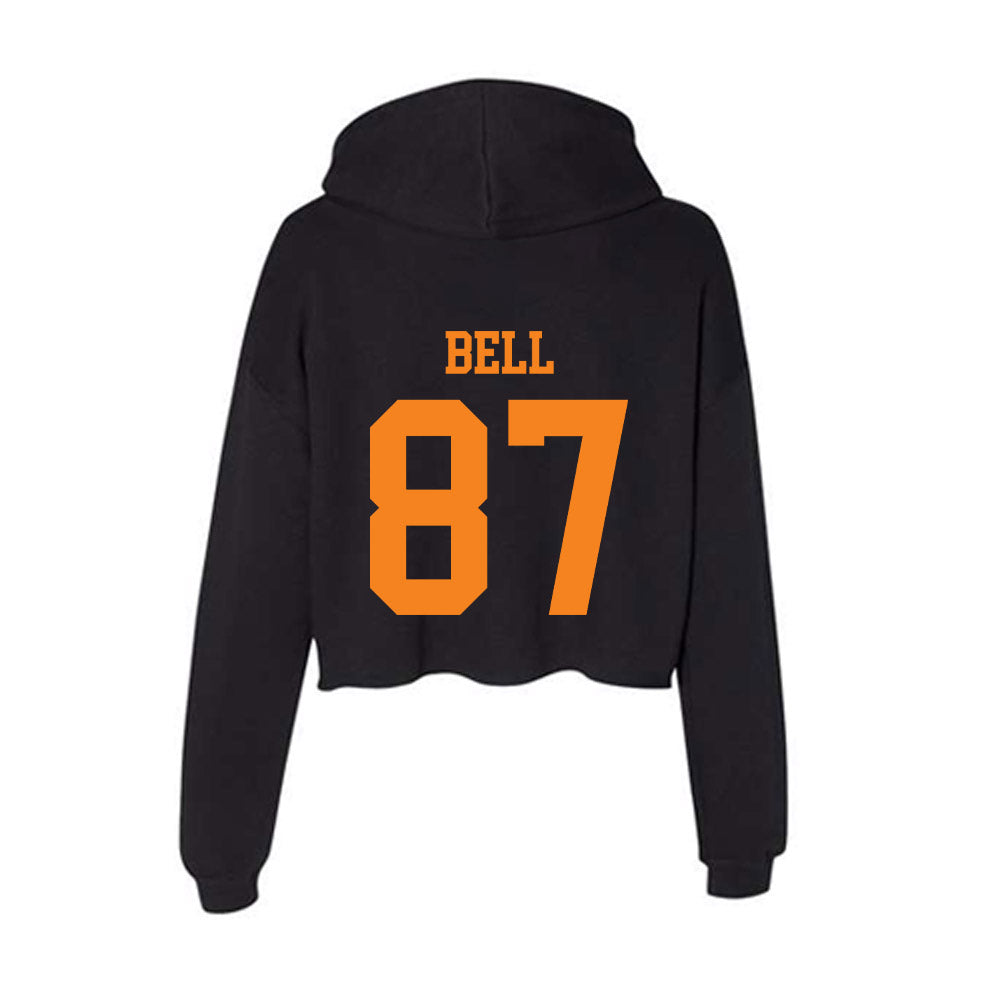UTEP - NCAA Football : Chance Bell - Women's Crop Fleece Hoodie-1