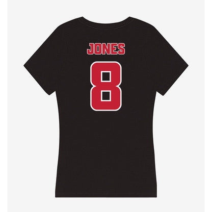 DU - NCAA Women's Volleyball : Quinlan Jones - Women's V-Neck T-Shirt-1