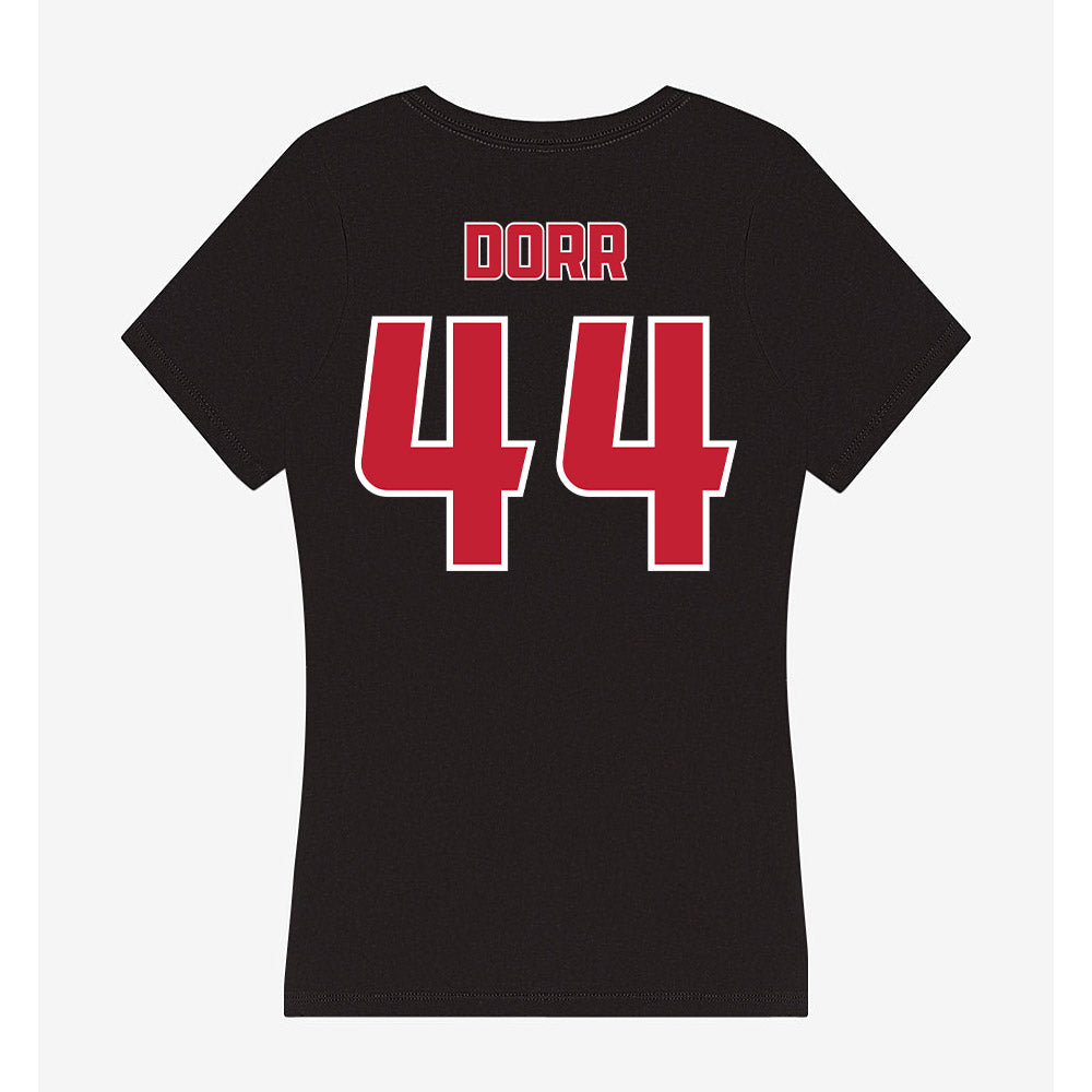 DU - NCAA Women's Lacrosse : Alex Dorr - Women's V-Neck T-Shirt-1
