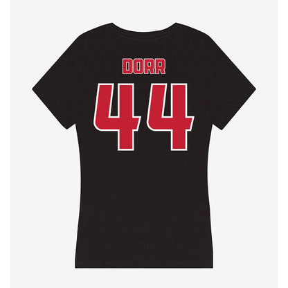 DU - NCAA Women's Lacrosse : Alex Dorr - Women's V-Neck T-Shirt-1