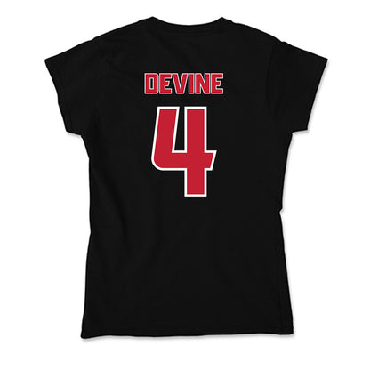 DU - NCAA Men's Ice Hockey : Jack Devine - Soft Style Women’s T-Shirt-1