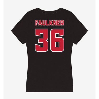 DU - NCAA Men's Lacrosse : Seamus Faulkner - Women's V-Neck T-Shirt-1