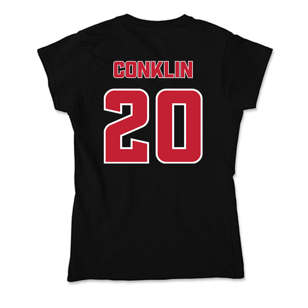 DU - NCAA Women's Volleyball : Abby Conklin - Soft Style Women’s T-Shirt-1
