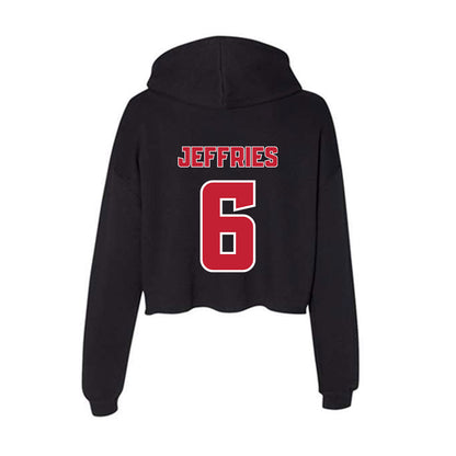 DU - NCAA Women's Soccer : Riley Jeffries - Women's Crop Fleece Hoodie-1