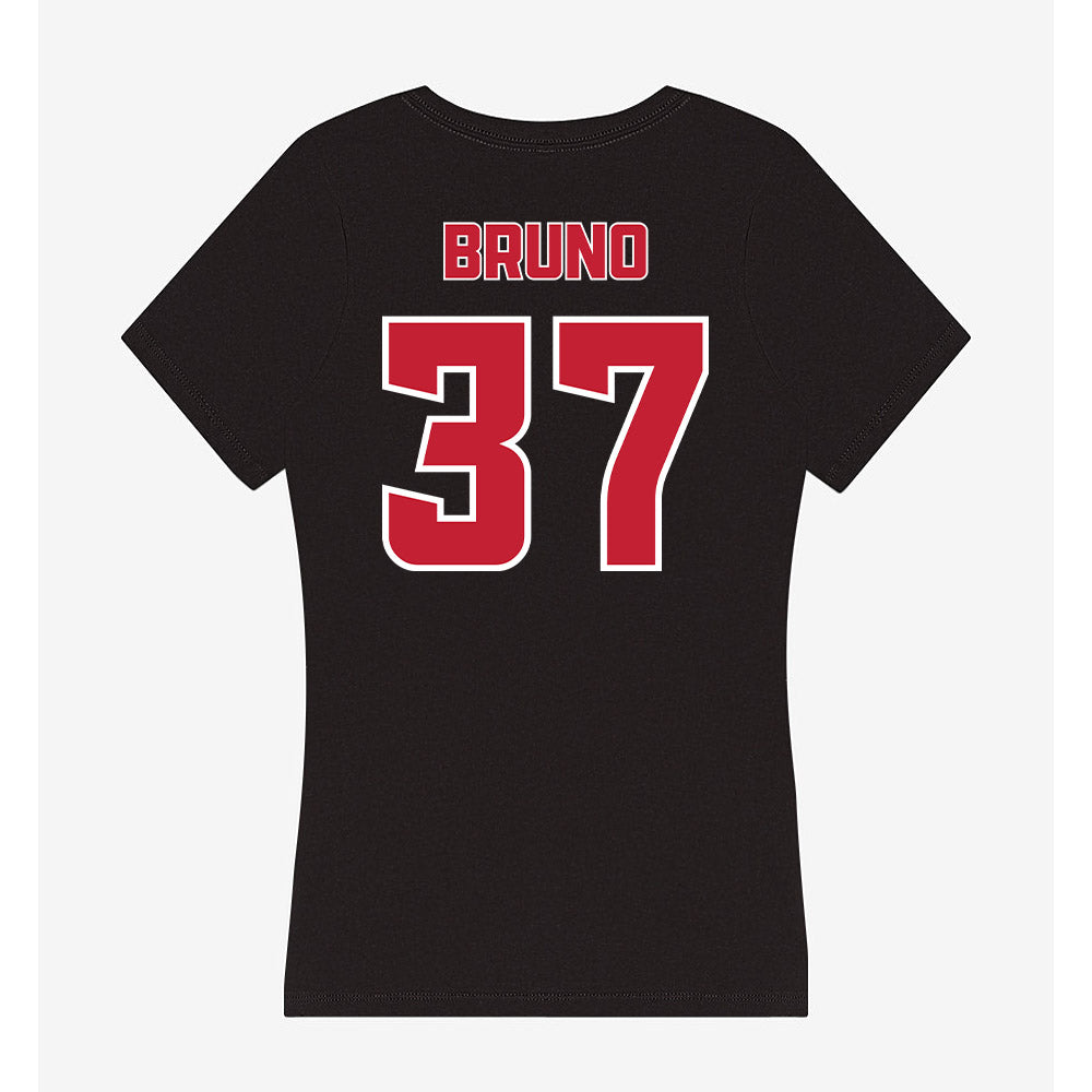 DU - NCAA Men's Lacrosse : Chase Bruno - Women's V-Neck T-Shirt-1