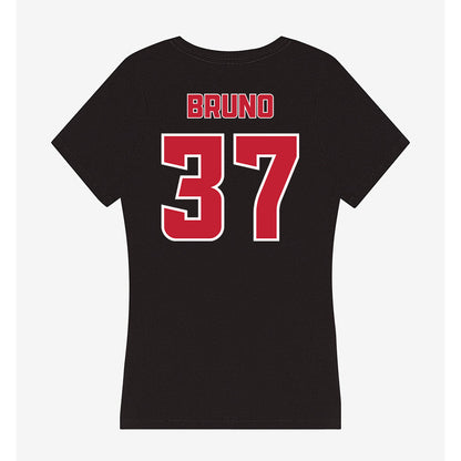 DU - NCAA Men's Lacrosse : Chase Bruno - Women's V-Neck T-Shirt-1