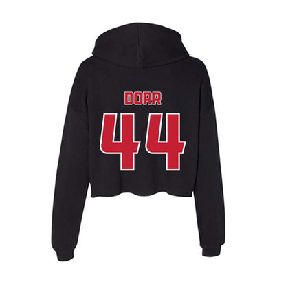 DU - NCAA Women's Lacrosse : Alex Dorr - Women's Crop Fleece Hoodie-1