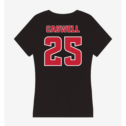 DU - NCAA Men's Ice Hockey : Clarke Caswell - Women's V-Neck T-Shirt-1