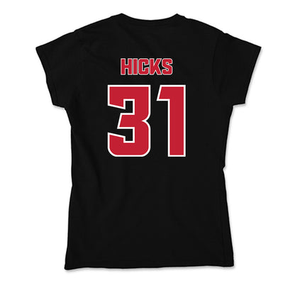 DU - NCAA Men's Ice Hockey : Johnny Hicks - Soft Style Women’s T-Shirt-1