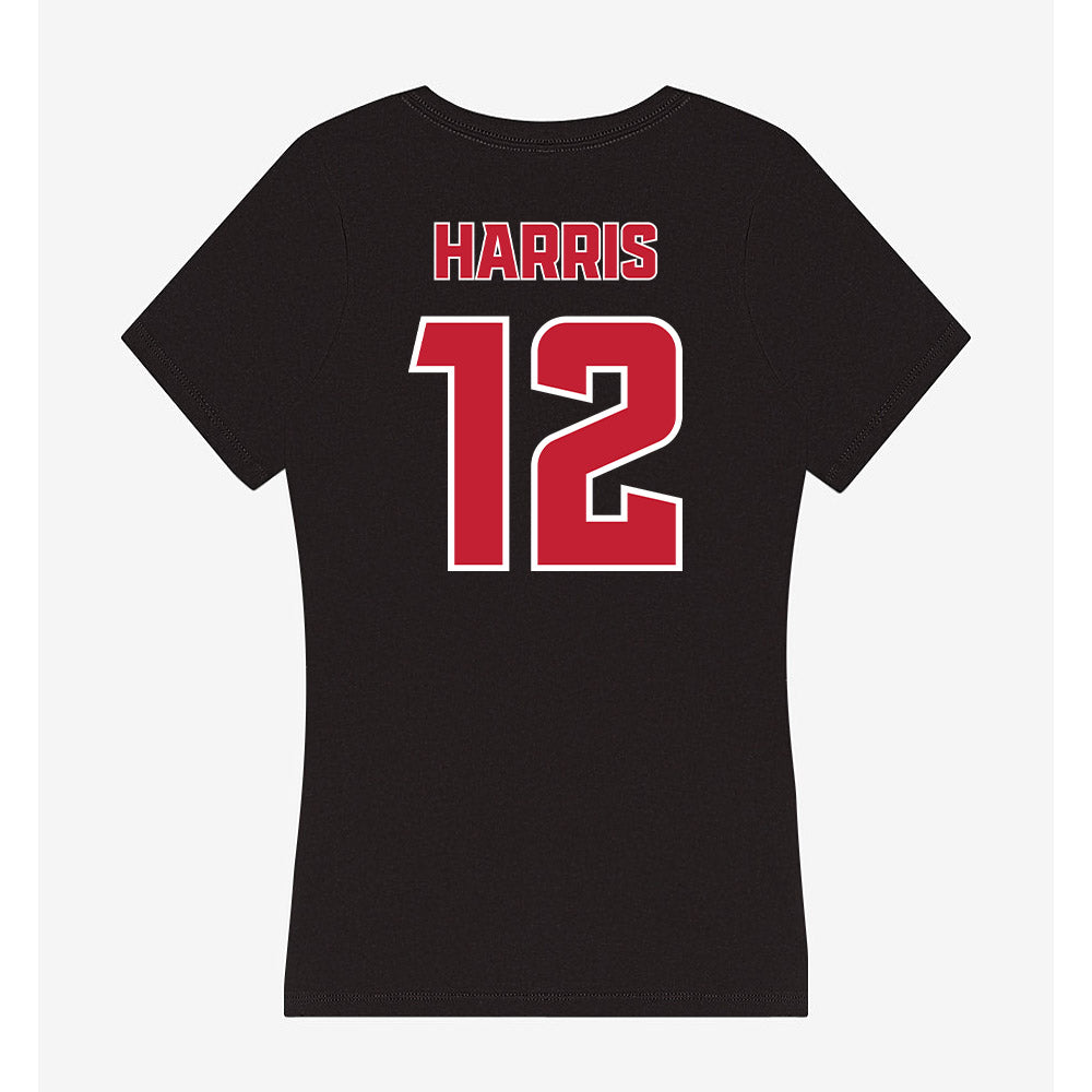 DU - NCAA Men's Ice Hockey : Samuel Harris - Women's V-Neck T-Shirt-1