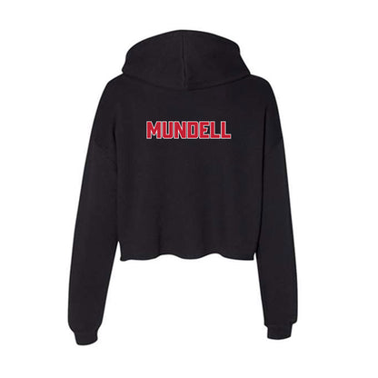 DU - NCAA Women's Gymnastics : Rylie Mundell - Women's Crop Fleece Hoodie-1