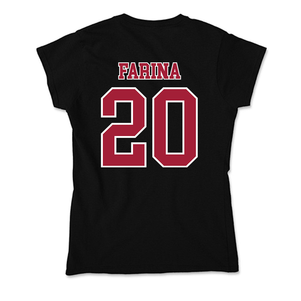 St. Joe's - NCAA Softball : Ava Farina - Soft Style Women’s T-Shirt-1
