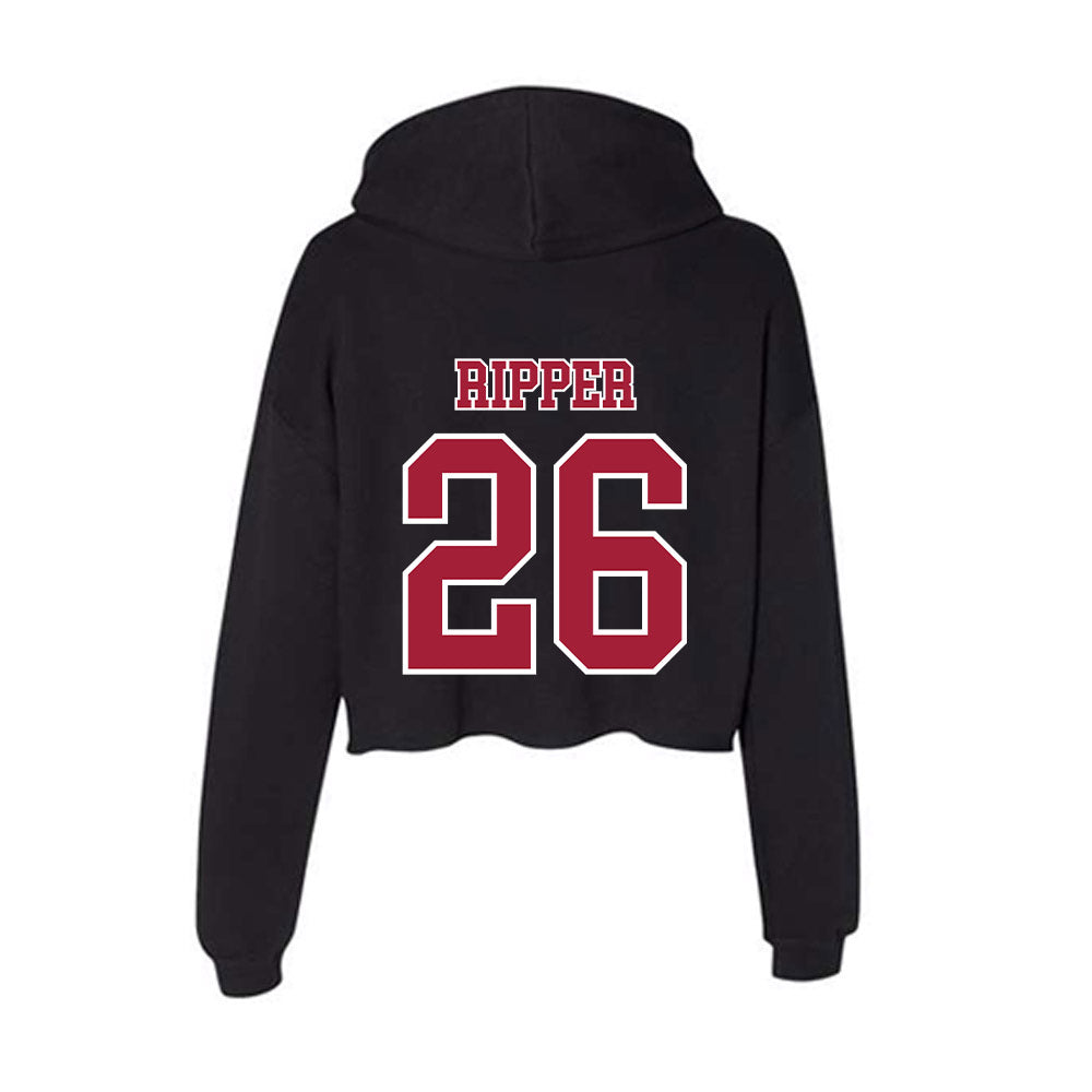St. Joe's - NCAA Softball : Kayla Ripper - Women's Crop Fleece Hoodie-1