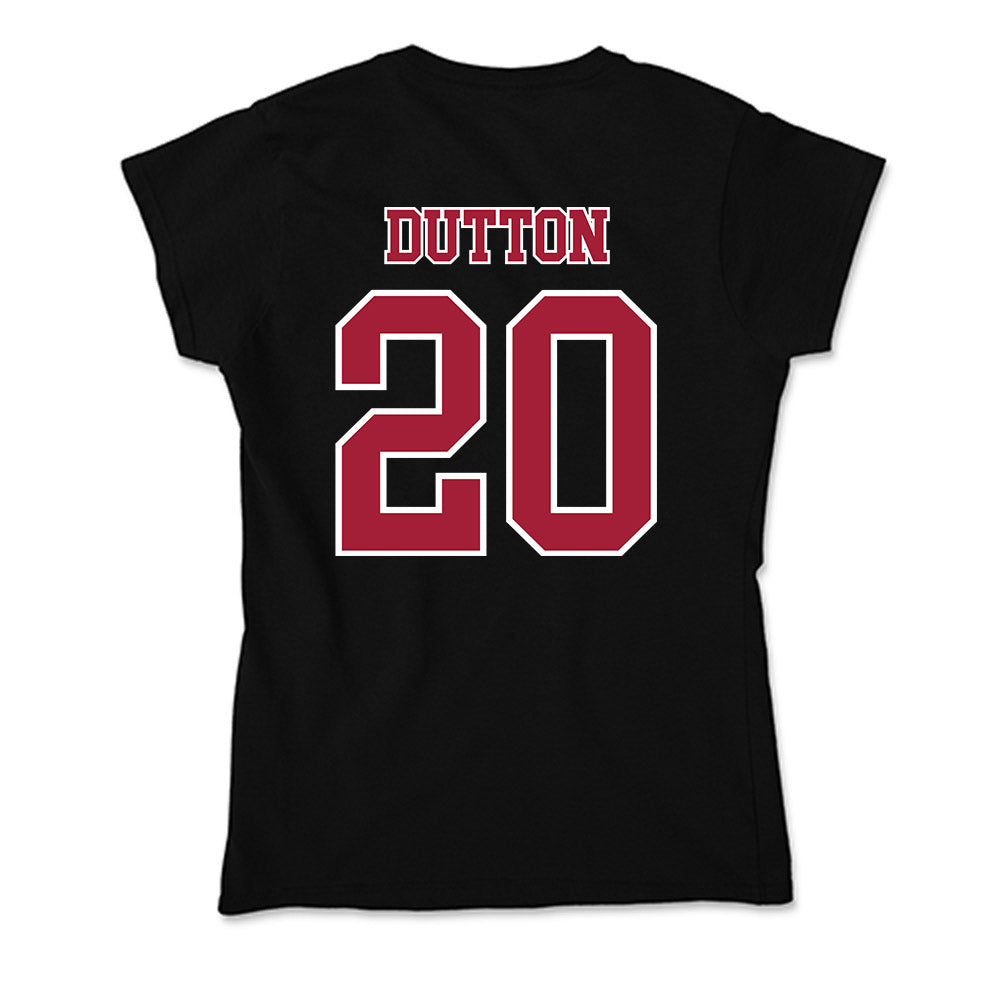 St. Joe's - NCAA Men's Lacrosse : Ben Dutton - Soft Style Women’s T-Shirt-1