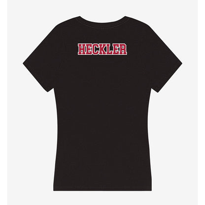 St. Joe's - NCAA Men's Track & Field : Stephen Heckler - Women's V-Neck T-Shirt-1