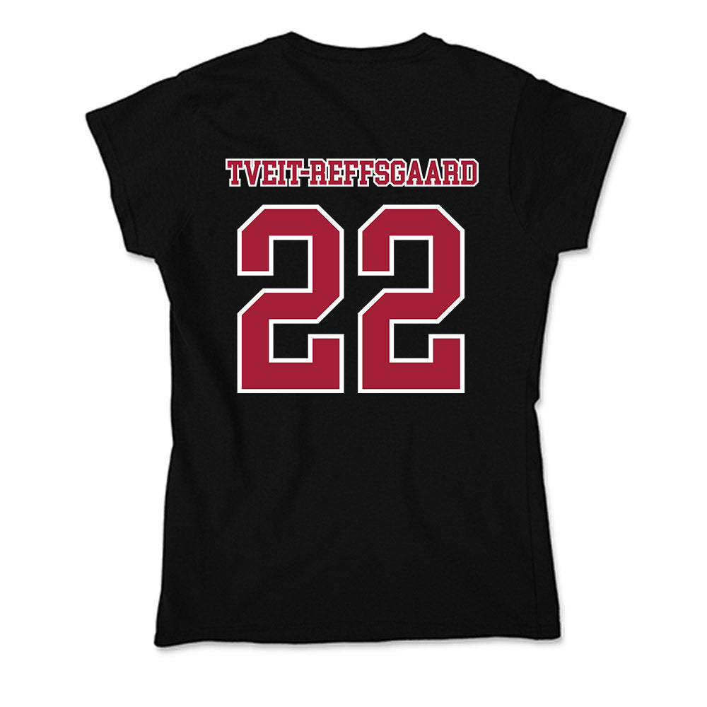 St. Joe's - NCAA Men's Soccer : Herman Tveit-Reffsgaard - Soft Style Women’s T-Shirt-1