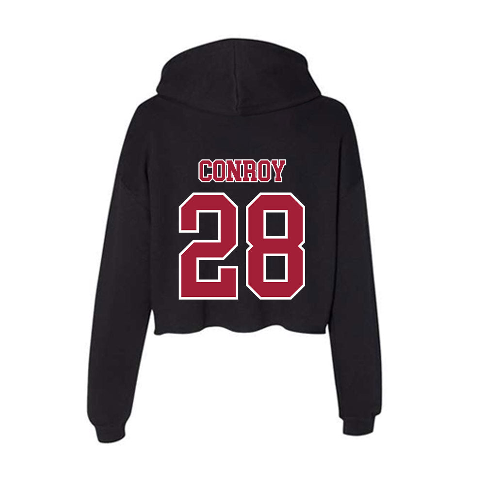 St. Joe's - NCAA Women's Soccer : Lila Conroy - Women's Crop Fleece Hoodie-1