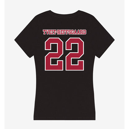 St. Joe's - NCAA Men's Soccer : Herman Tveit-Reffsgaard - Women's V-Neck T-Shirt-1