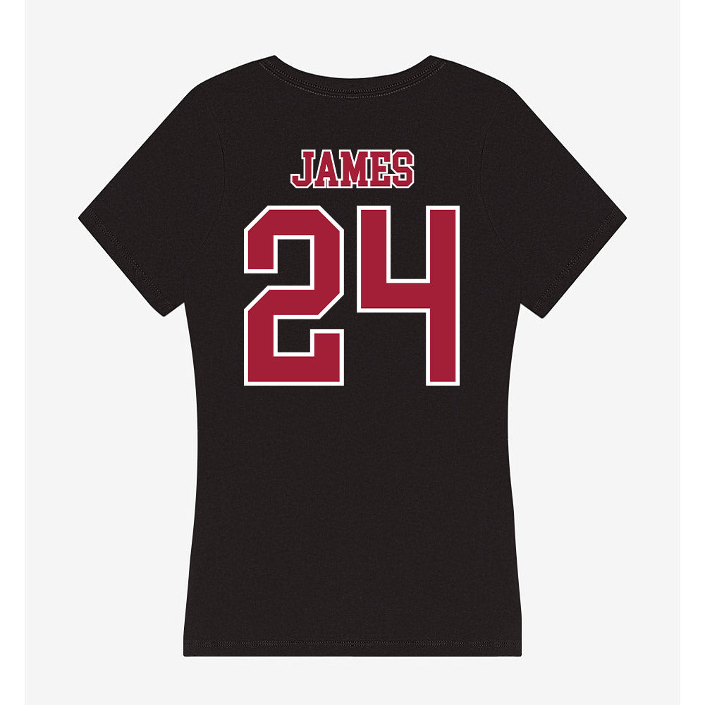 St. Joe's - NCAA Women's Field Hockey : Brooke James - Women's V-Neck T-Shirt-1