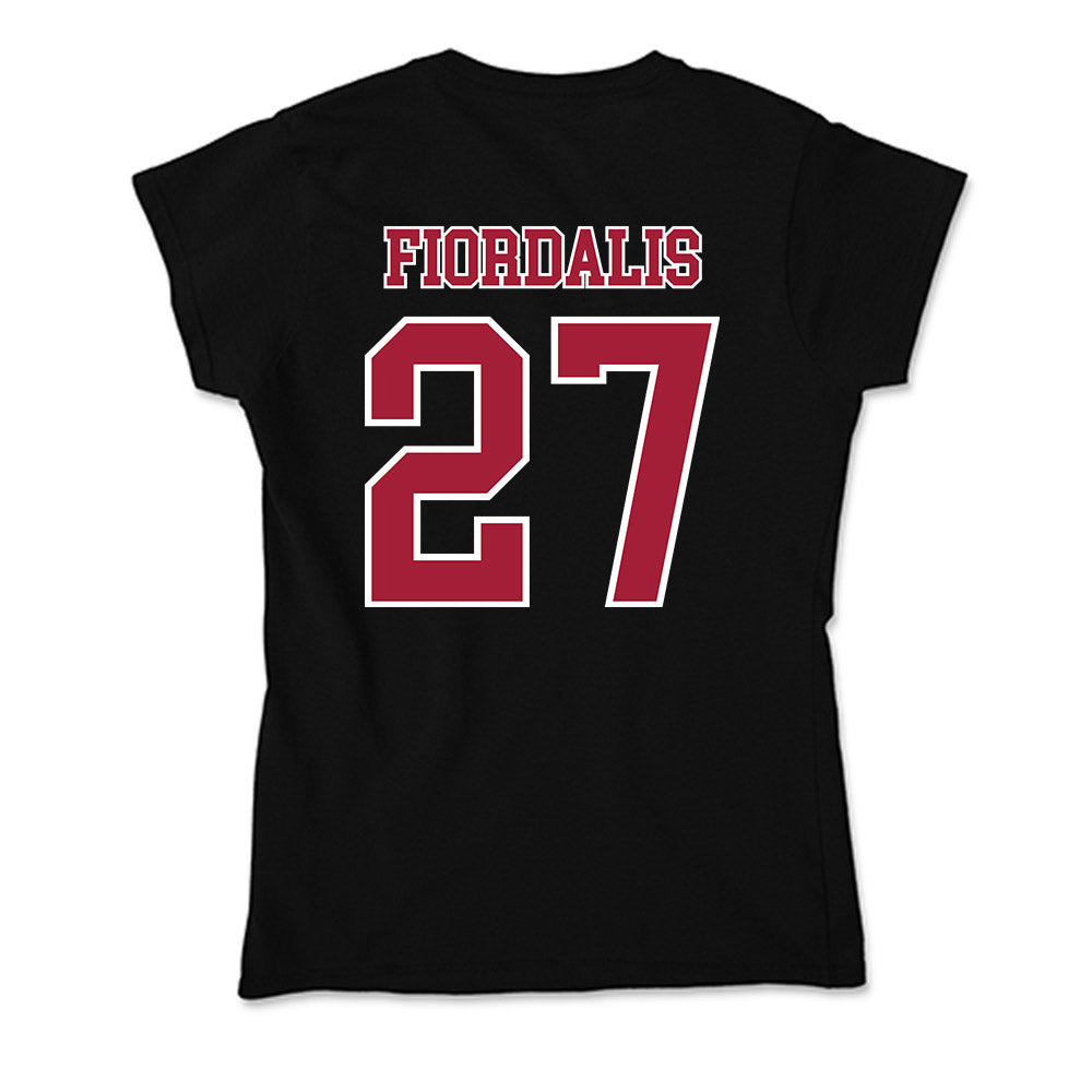 St. Joe's - NCAA Men's Lacrosse : Jack Fiordalis - Soft Style Women’s T-Shirt-1